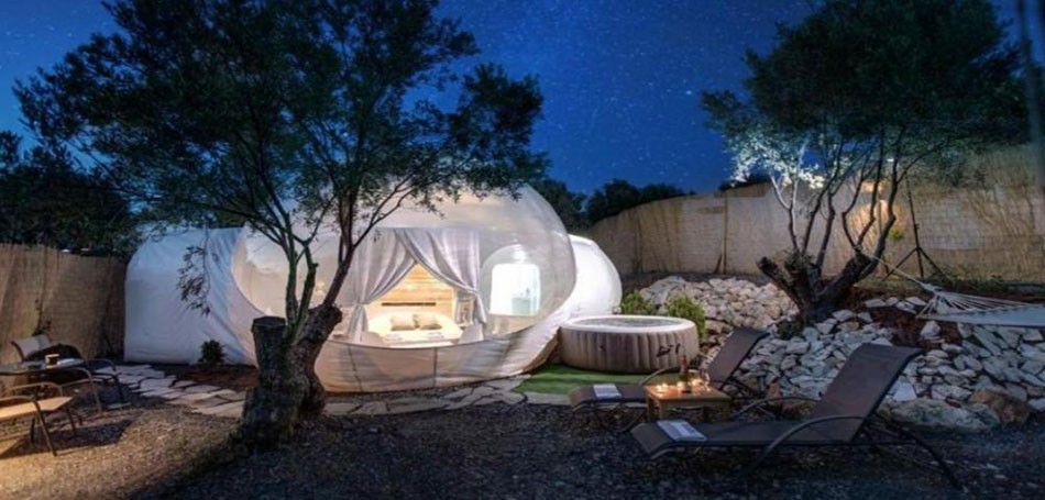 Airbnb μια νομαδική σκηνή στη Χαλκιδική!